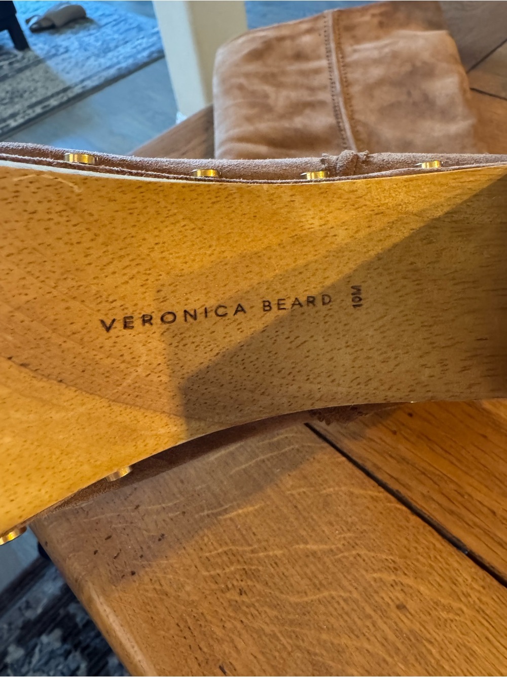 Veronica Beard Glendale clog knee boots - size 10 - Picture 8 of 10